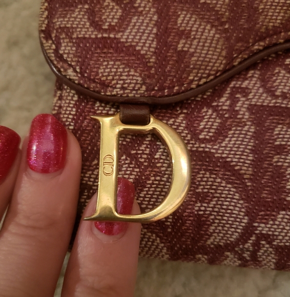 *SOLD* Authentic Pre-owned Vintage Dior Compact Saddle Wallet - Picture 10 of 13